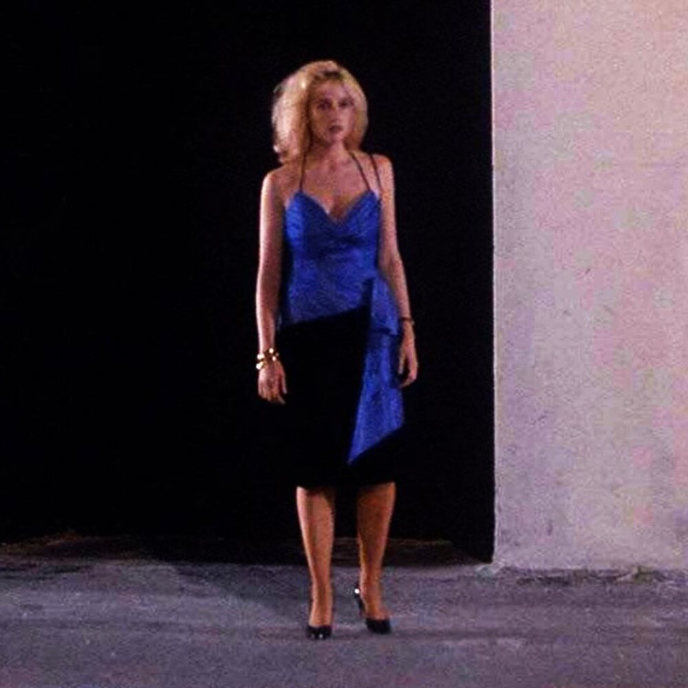 Vintage 80's Miami Vice Dress by AJ Bari Size 12